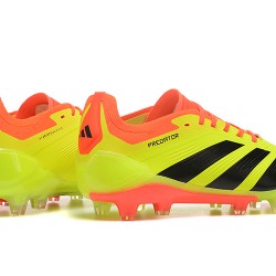 Adidas Predator Accuracy FG Amarillo Negro Hombre Zapatos De Futbol
