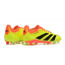 Adidas Predator Accuracy FG Amarillo Negro Hombre Zapatos De Futbol
