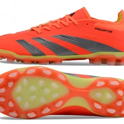 Adidas Predator Elite AG Rojo Negro Hombre Zapatos De Futbol