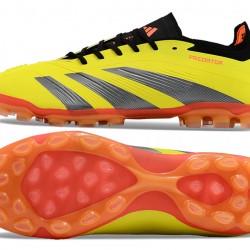 Adidas Predator Elite AG Amarillo Negro Hombre Zapatos De Futbol
