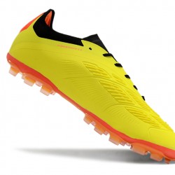Adidas Predator Elite AG Amarillo Negro Hombre Zapatos De Futbol