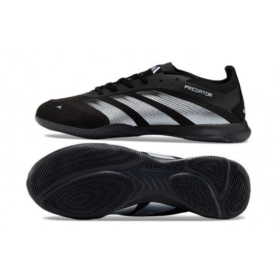 Comprar ahora  Hombre/Mujer Adidas Predator 24 Elite IC Negro Gris Zapatos De Futbol