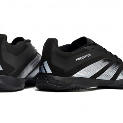 Hombre/Mujer Adidas Predator 24 Elite IC Negro Gris Zapatos De Futbol