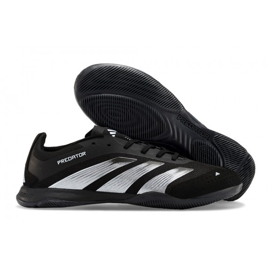 Comprar ahora  Hombre/Mujer Adidas Predator 24 Elite IC Negro Gris Zapatos De Futbol