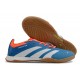 Alta calidad Hombre/Mujer Adidas Predator 24 Elite IC Azul Brown Zapatos De Futbol