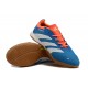 Alta calidad Hombre/Mujer Adidas Predator 24 Elite IC Azul Brown Zapatos De Futbol