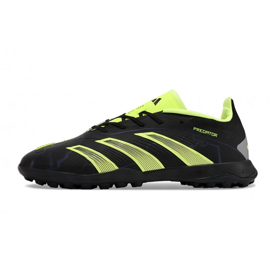 Comprar ahora  Hombre/Mujer Adidas Predator 24 Elite TF Negro Amarillo Zapatos De Futbol
