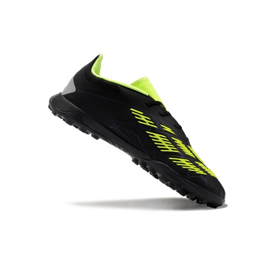 Comprar ahora  Hombre/Mujer Adidas Predator 24 Elite TF Negro Amarillo Zapatos De Futbol
