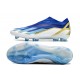 Alta calidad Adidas X CRAZYFAST.1 FG Azul Blanco Hombre Zapatos De Futbol