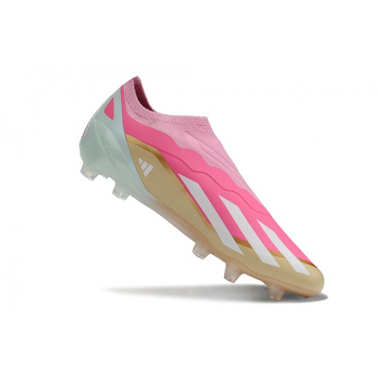 Tienda  Adidas X CRAZYFAST.1 FG Rosa Oro Hombre Zapatos De Futbol