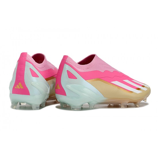Tienda  Adidas X CRAZYFAST.1 FG Rosa Oro Hombre Zapatos De Futbol