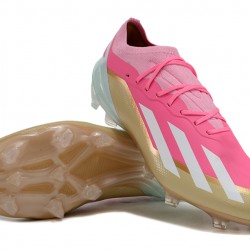 Adidas X Speedportal.1 FG Rosa Oro Hombre Zapatos De Futbol