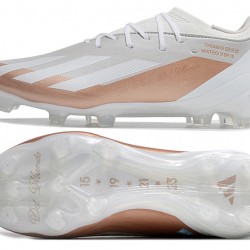 Adidas X Speedportal.1 FG Blanco Gris Hombre Zapatos De Futbol