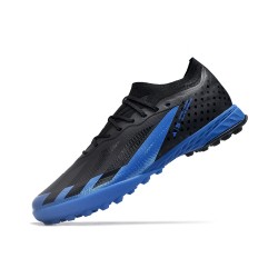 Adidas X Speedportal.1 TF Negro Azul Hombre Zapatos De Futbol
