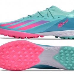Adidas X Speedportal.1 TF Azul Rosa Hombre Zapatos De Futbol