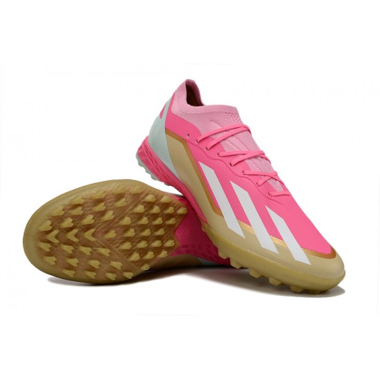 Comprar  Adidas X Speedportal.1 TF Hombre Rosa y Oro Zapatos De Futbol