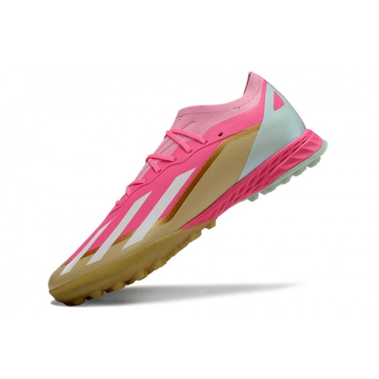 Comprar  Adidas X Speedportal.1 TF Hombre Rosa y Oro Zapatos De Futbol