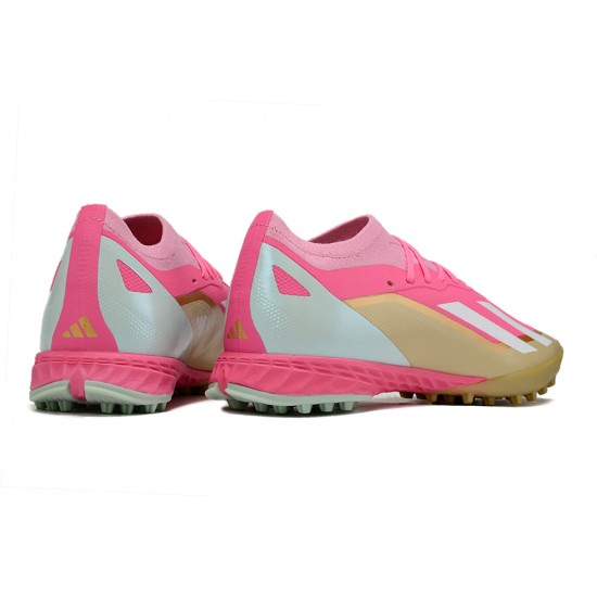 Comprar  Adidas X Speedportal.1 TF Hombre Rosa y Oro Zapatos De Futbol