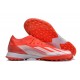 Alta calidad Adidas X Speedportal.1 TF Rojo y Blanco Hombre Zapatos De Futbol