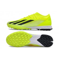 Adidas X Speedportal.1 TF Amarillo Negro Hombre Zapatos De Futbol