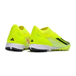 Adidas X Speedportal.1 TF Amarillo Negro Hombre Zapatos De Futbol