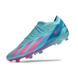 Hombre/Mujer Adidas X Speedportal.1 FG Azul Rosa Zapatos De Futbol