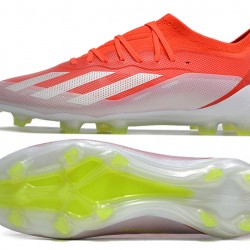 Hombre/Mujer Adidas X Speedportal.1 FG Rojo Blanco Zapatos De Futbol