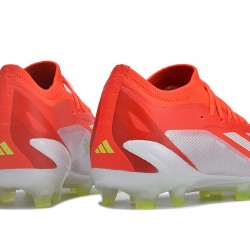 Hombre/Mujer Adidas X Speedportal.1 FG Rojo Blanco Zapatos De Futbol