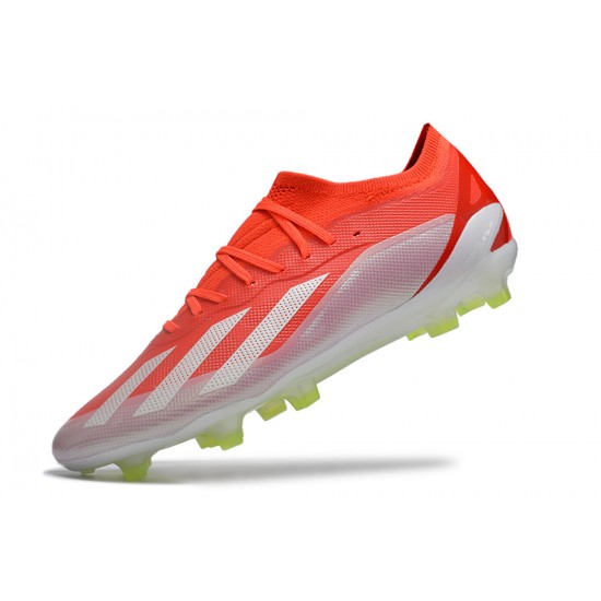 Mejor calidad  Hombre/Mujer Adidas X Speedportal.1 FG Rojo Blanco Zapatos De Futbol