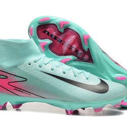 Nike Mercurial Superfly 10 Elite FG Negro y Rosa Hombre Zapatos De Futbol