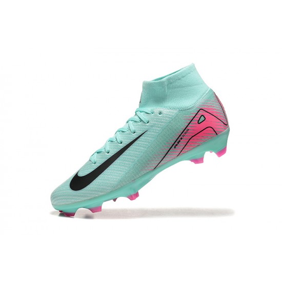 Comprar  Nike Mercurial Superfly 10 Elite FG Negro y Rosa Hombre Zapatos De Futbol