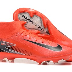 Nike Mercurial Superfly 10 Elite FG Negro y Rojo Hombre Zapatos De Futbol