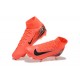 Calidad superior  Nike Mercurial Superfly 10 Elite FG Negro y Rojo Hombre Zapatos De Futbol