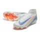 Tienda  Nike Mercurial Superfly 10 Elite FG Azul y Blanco Hombre Zapatos De Futbol