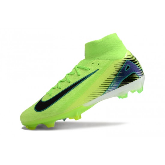 Comprar ahora  Nike Mercurial Superfly 10 Elite FG Verde y Negro Hombre Zapatos De Futbol