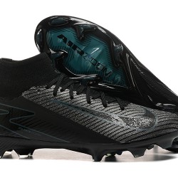 Nike Mercurial Superfly 10 Elite FG Hombre Negro y Gris Zapatos De Futbol