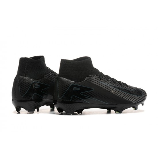 Comprar  Nike Mercurial Superfly 10 Elite FG Hombre Negro y Gris Zapatos De Futbol