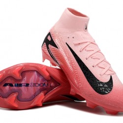 Nike Mercurial Superfly 10 Elite FG Hombre Negro annd Rosa Zapatos De Futbol