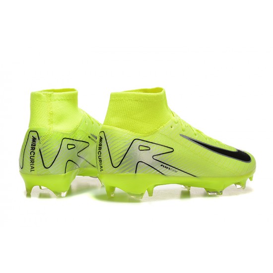 Descubrir  Nike Mercurial Superfly 10 Elite FG Hombre Neongreen Zapatos De Futbol