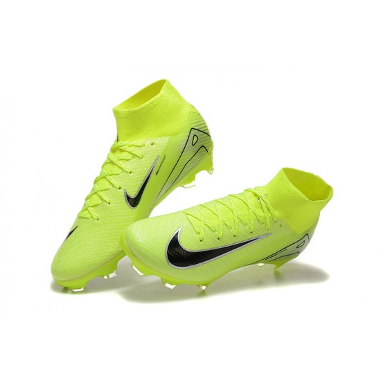 Descubrir  Nike Mercurial Superfly 10 Elite FG Hombre Neongreen Zapatos De Futbol