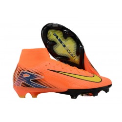 Nike Mercurial Superfly 10 Elite FG Hombre Naranja y Amarillo Zapatos De Futbol