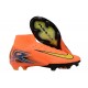 Alta calidad Nike Mercurial Superfly 10 Elite FG Hombre Naranja y Amarillo Zapatos De Futbol