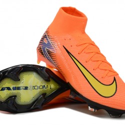 Nike Mercurial Superfly 10 Elite FG Hombre Naranja y Amarillo Zapatos De Futbol