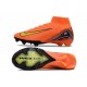 Alta calidad Nike Mercurial Superfly 10 Elite FG Hombre Naranja y Amarillo Zapatos De Futbol