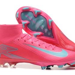 Nike Mercurial Superfly 10 Elite FG Hombre Rosa Azul Zapatos De Futbol