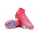 Mejor calidad  Nike Mercurial Superfly 10 Elite FG Hombre Rosa Azul Zapatos De Futbol