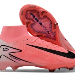 Nike Mercurial Superfly 10 Elite FG Hombre Rosa y Negro Zapatos De Futbol