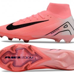 Nike Mercurial Superfly 10 Elite FG Hombre Rosa y Negro Zapatos De Futbol