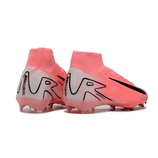 Mejor calidad  Nike Mercurial Superfly 10 Elite FG Hombre Rosa y Negro Zapatos De Futbol
