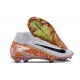 Comprar  Nike Mercurial Superfly 10 Elite FG Hombre Blanco y Naranja Zapatos De Futbol